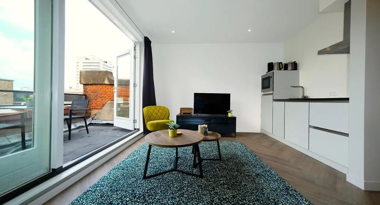 Sunny 45M2 Penthouse With Balcony And Terrace - R65C Apartman Eindhove